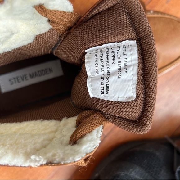 Steve Madden shoes with sherpa lining - Picture 4 of 4